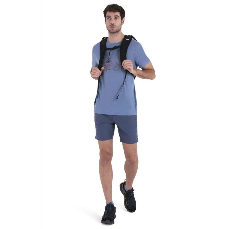 icebreaker  Merino 150 Tech Lite III SS Tee Van Camp - Maglia merino - Uomo