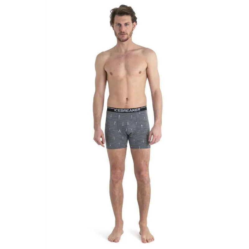 icebreaker  Merino Anatomica Boxers Palm Trail AOP - Mutanda in lana merino