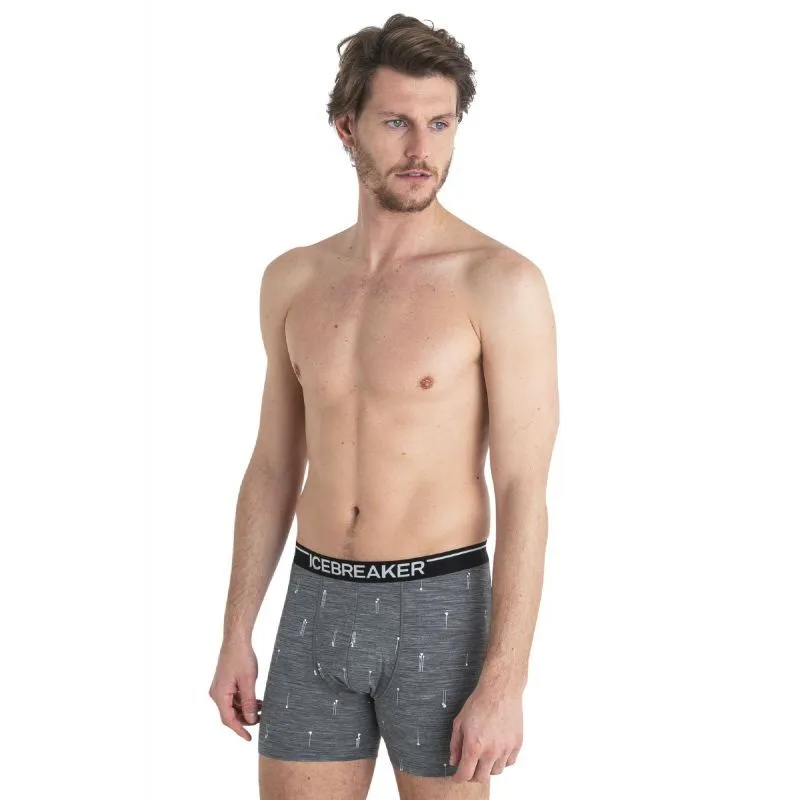 icebreaker  Merino Anatomica Boxers Palm Trail AOP - Mutanda in lana merino