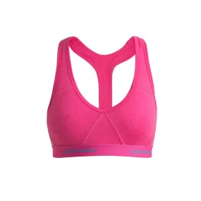 icebreaker Merino Undergarment Women's Sprite Racerback Bra - Tempo Flux Green