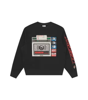 ICTV CREWNECK - BLACK