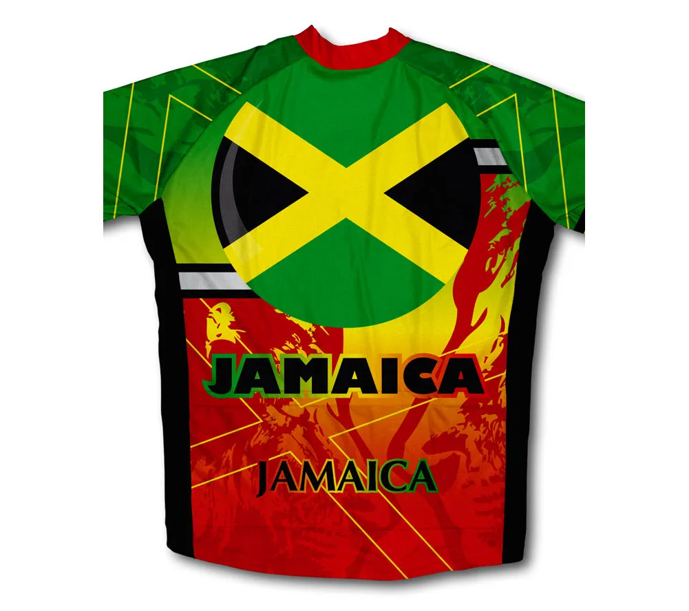 Jamaica Flag Winter Thermal Cycling Jersey