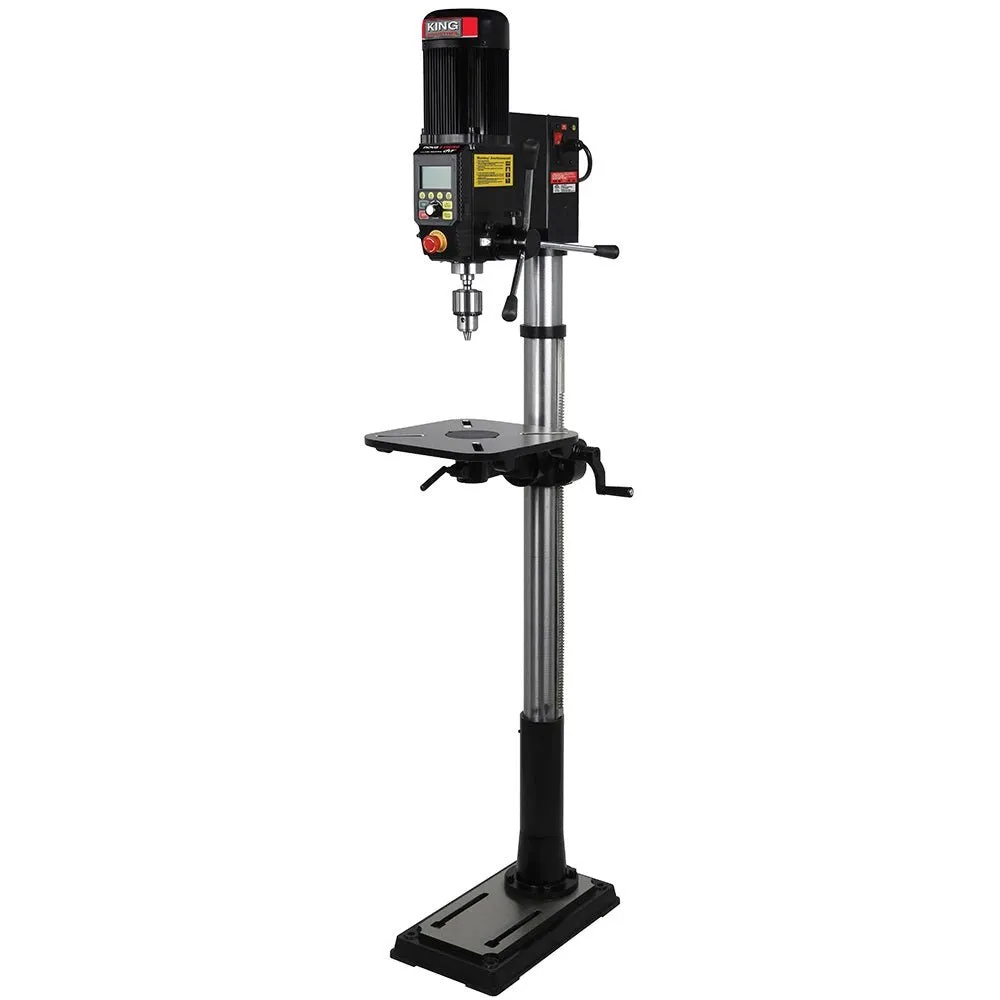 King 16'' 83705  -  NOVA Viking DVR Floor Model Drill Press