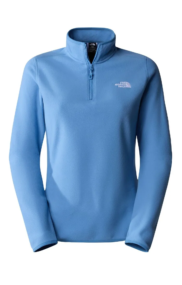 Ladies North Face Glacier Quarter Zip Fleece Top