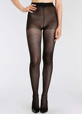 LASCANA Sheer 30 Denier Dotty Tights | Kaleidoscope