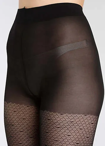 LASCANA Sheer 30 Denier Dotty Tights | Kaleidoscope