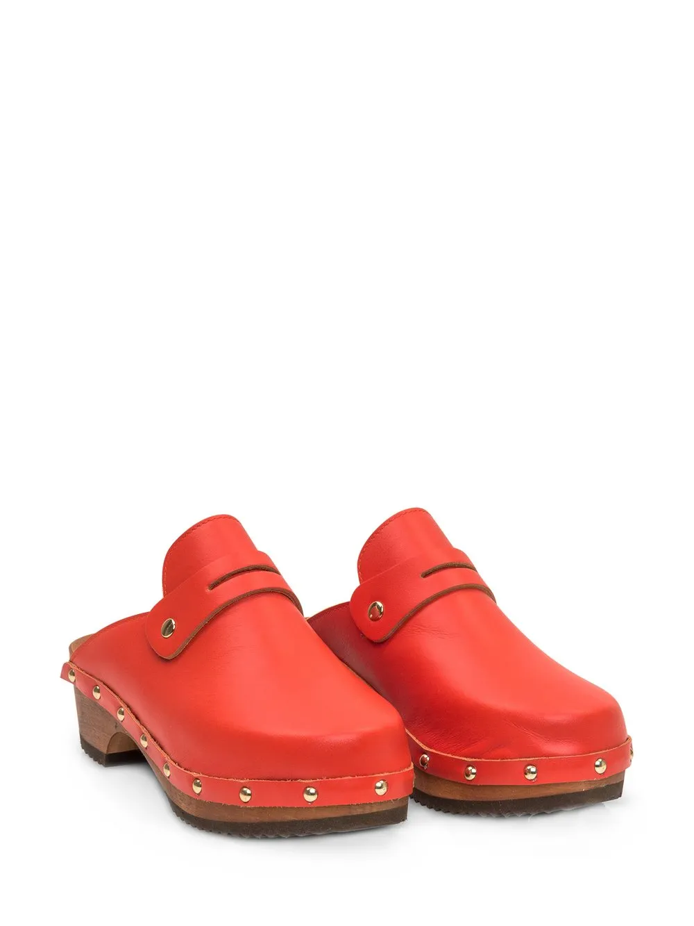 Leather Clogs