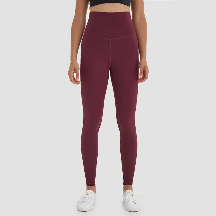 Length Sport Athletic Fitness Leggings Women Squat Proof Pants Tights