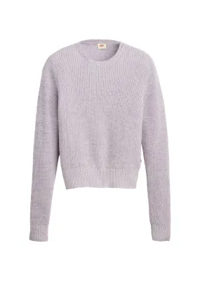 Levi's - Snowflake Pullover - Marled Heirloom Lilac & Sunny Cream