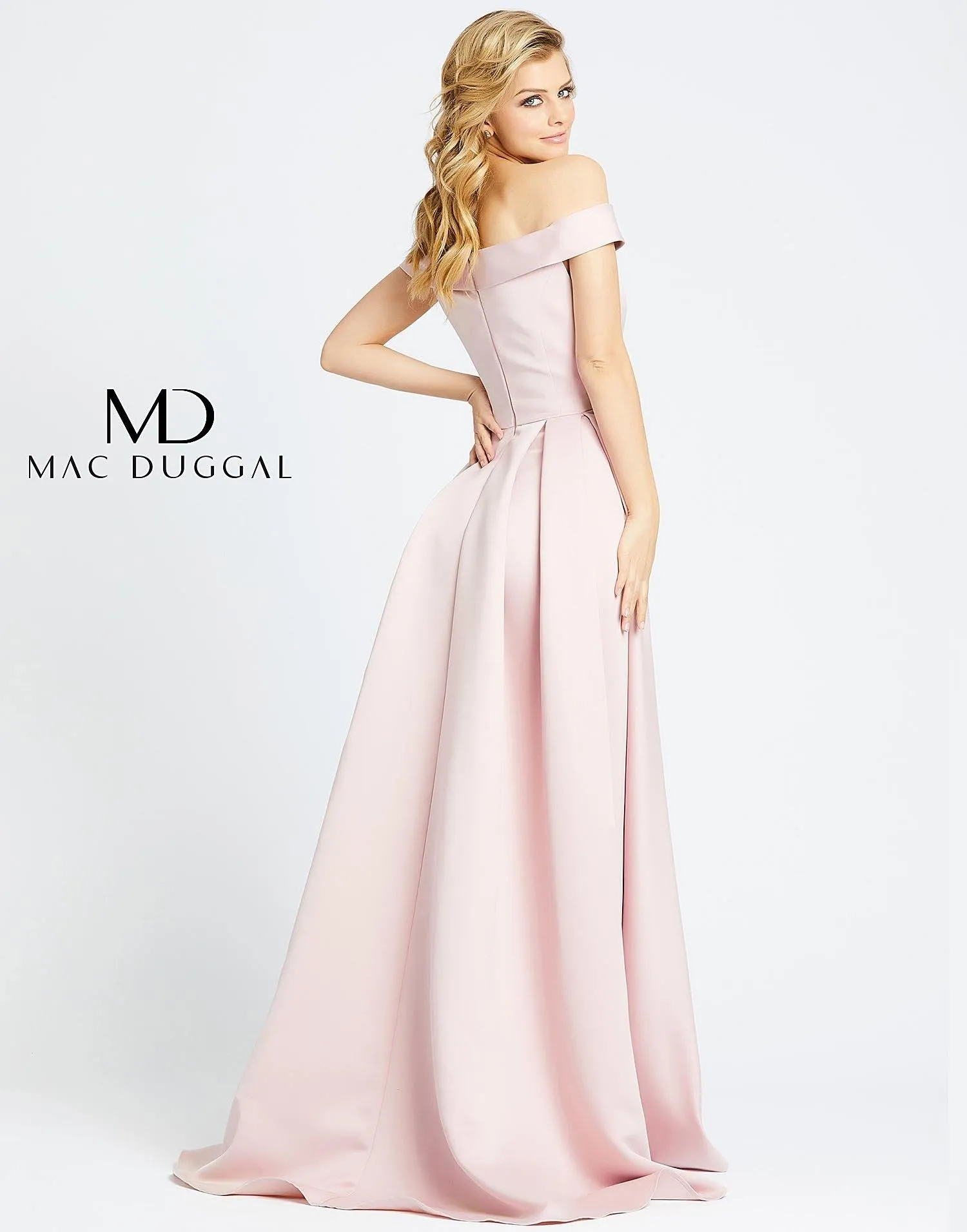 Mac Duggal 25669 Prom Long Formal Off Shoulder Gown