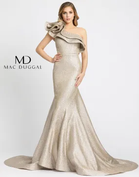 Mac Duggal 67284 Prom Long One Shoulder Dress