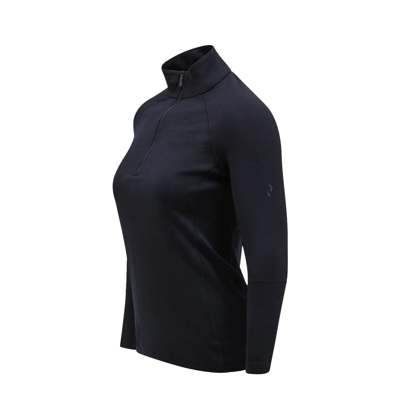 MAGLIA 1/2 ZIP MAGIC Donna Black