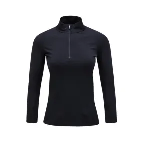 MAGLIA 1/2 ZIP MAGIC Donna Black