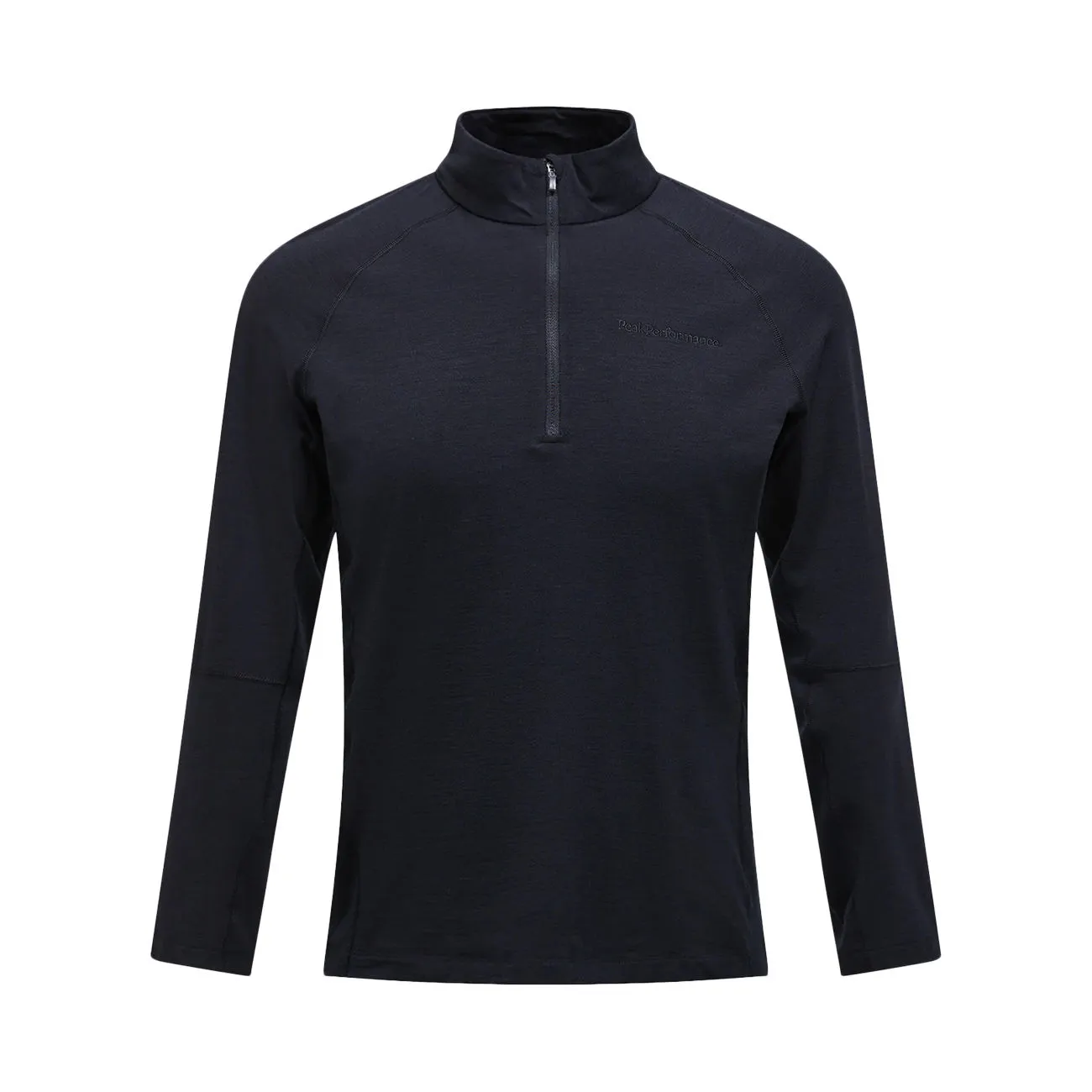 MAGLIA MEZZA ZIP MAGIC Uomo Black