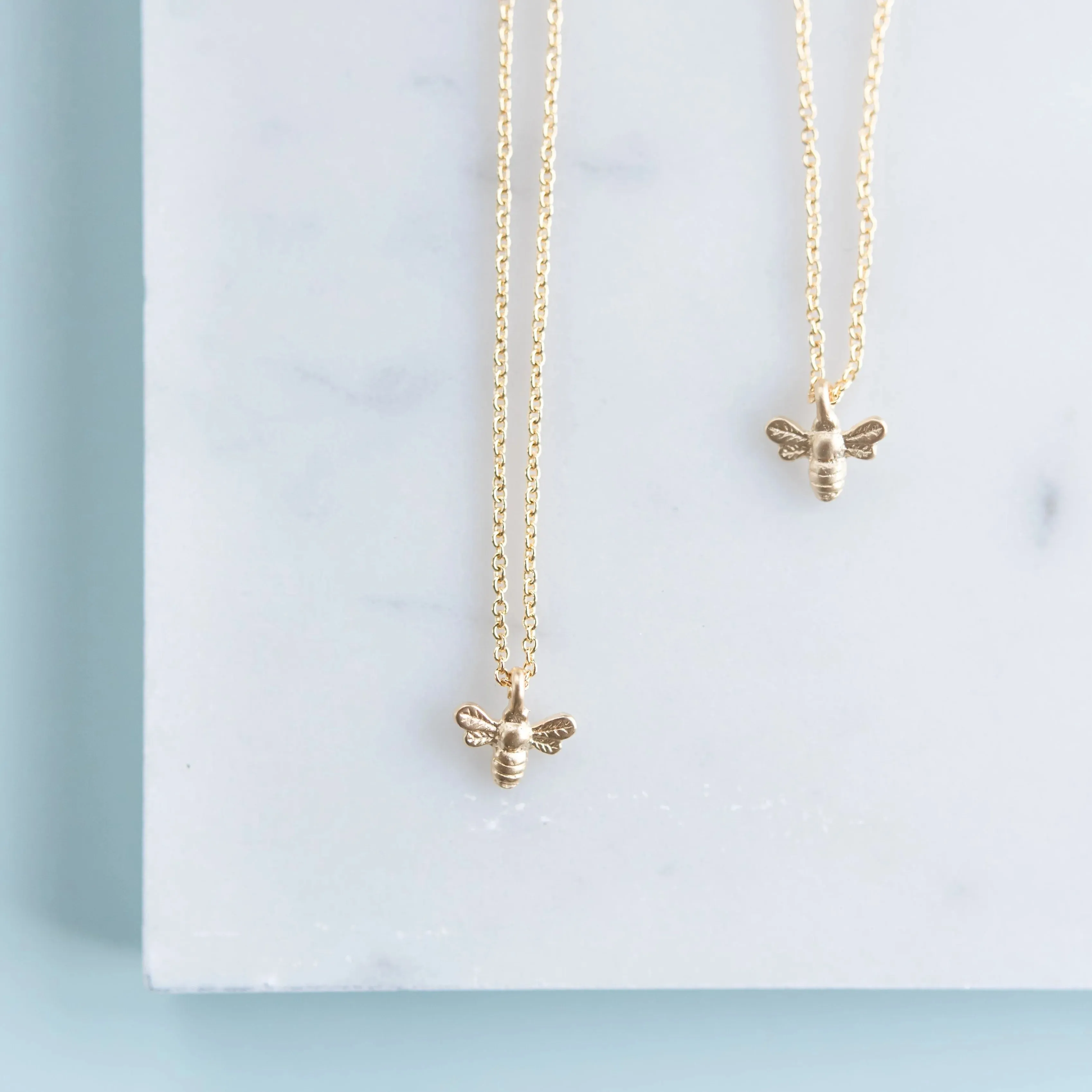 Mama & Me Bee Necklace Set