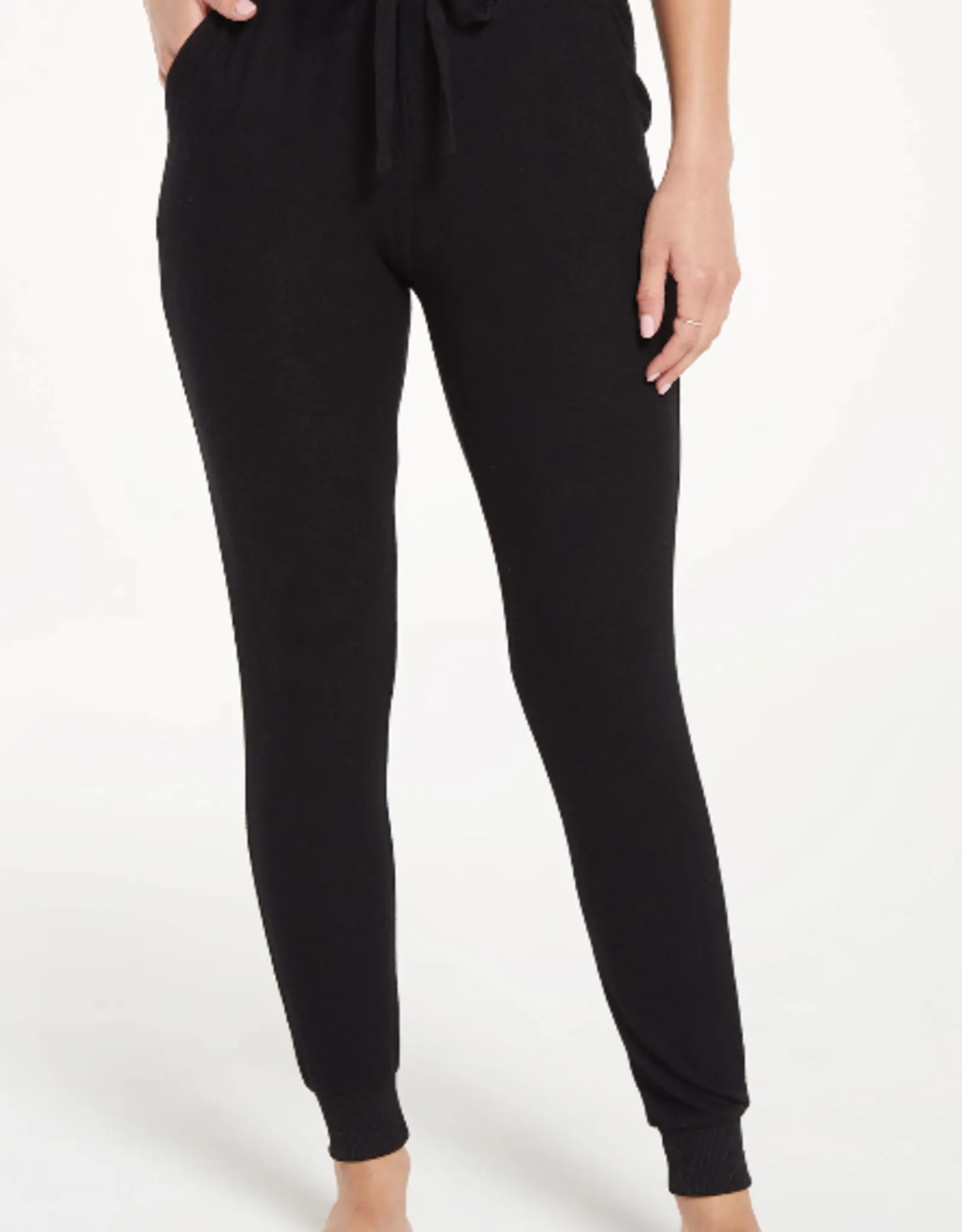   Marled Jogger Black