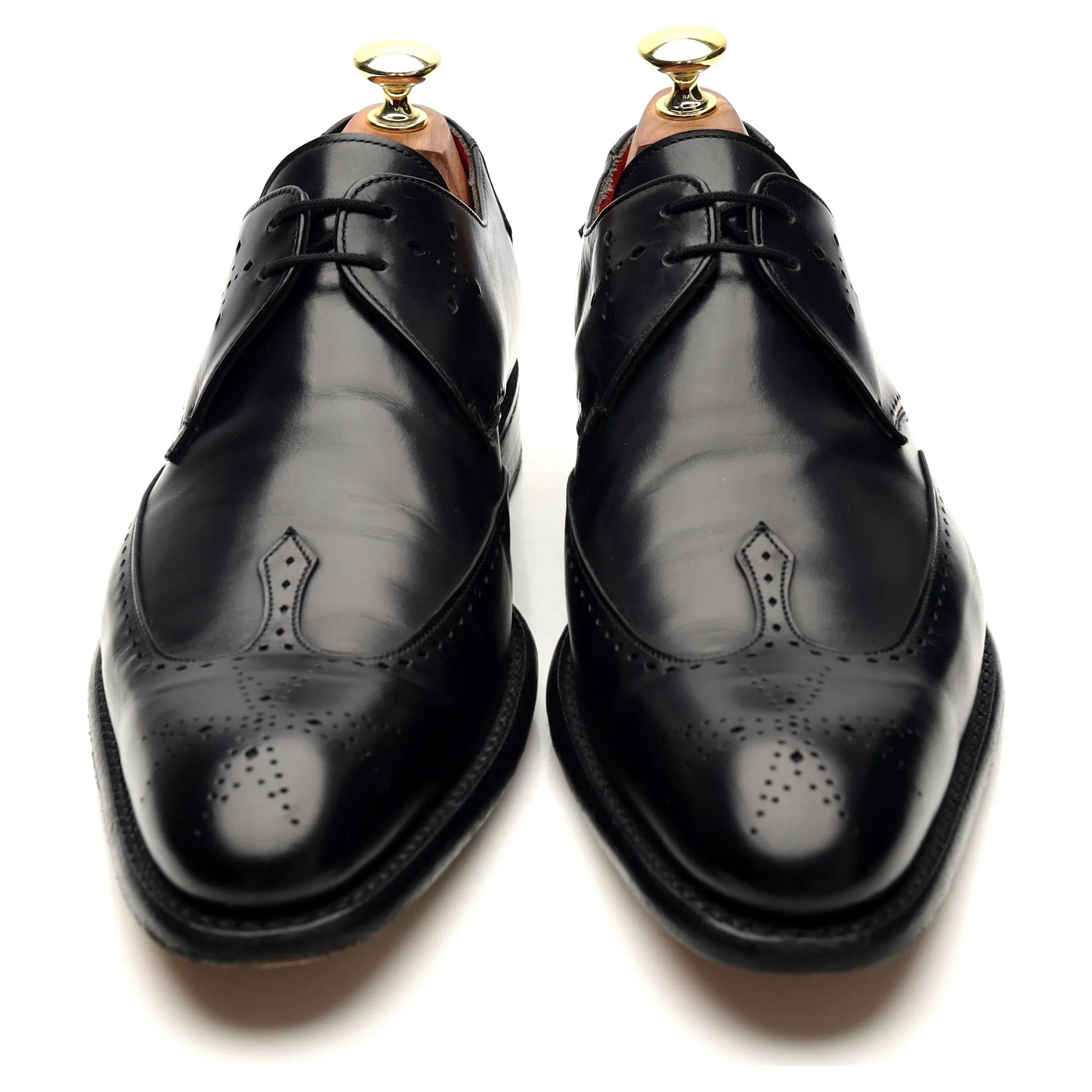 'Marriott' Black Leather Derby UK 7