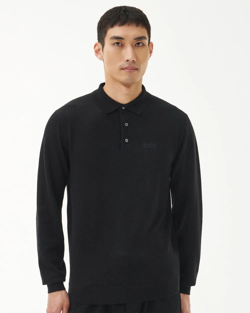 Merino Mens Polo Style Sweatshirt