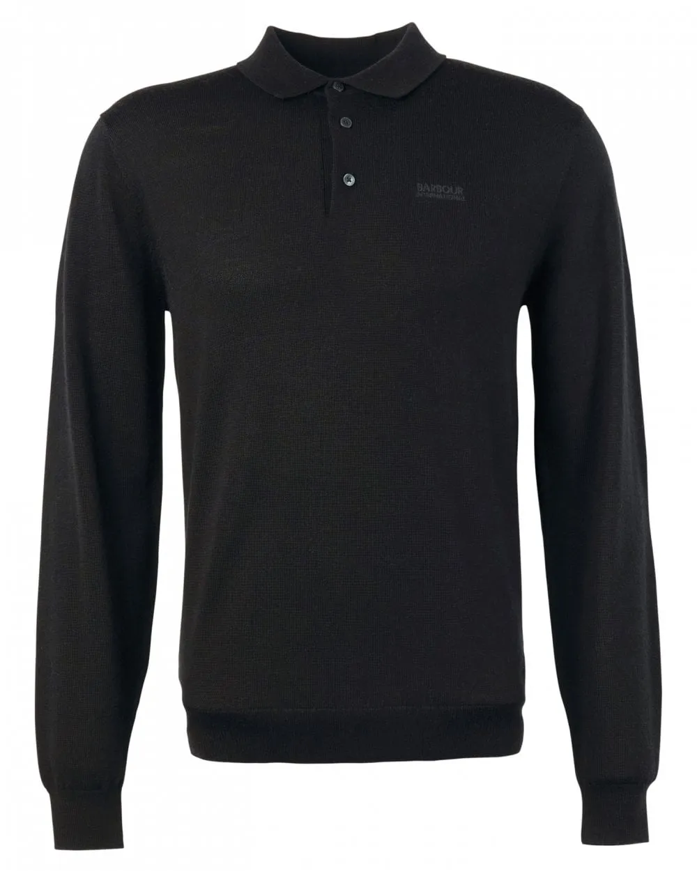 Merino Mens Polo Style Sweatshirt