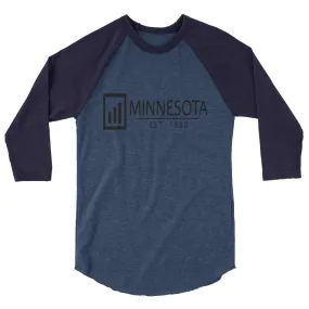 Minnesota - 3/4 Sleeve Raglan Shirt - Established