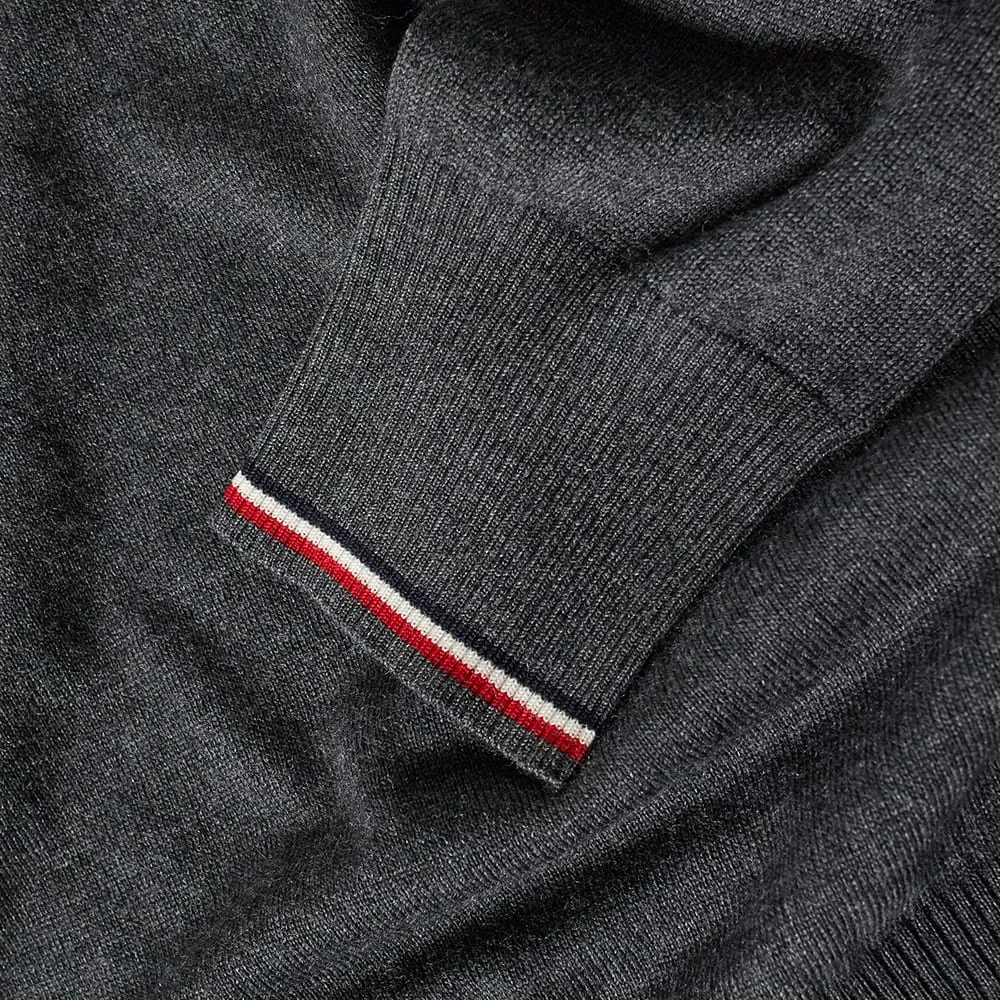 Moncler Gamme Bleu Merino Crew KnitDark Grey