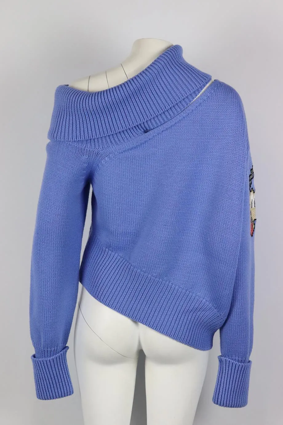 MONSE + DISNEY CUTOUT WOOL TURTLENECK SWEATER LARGE