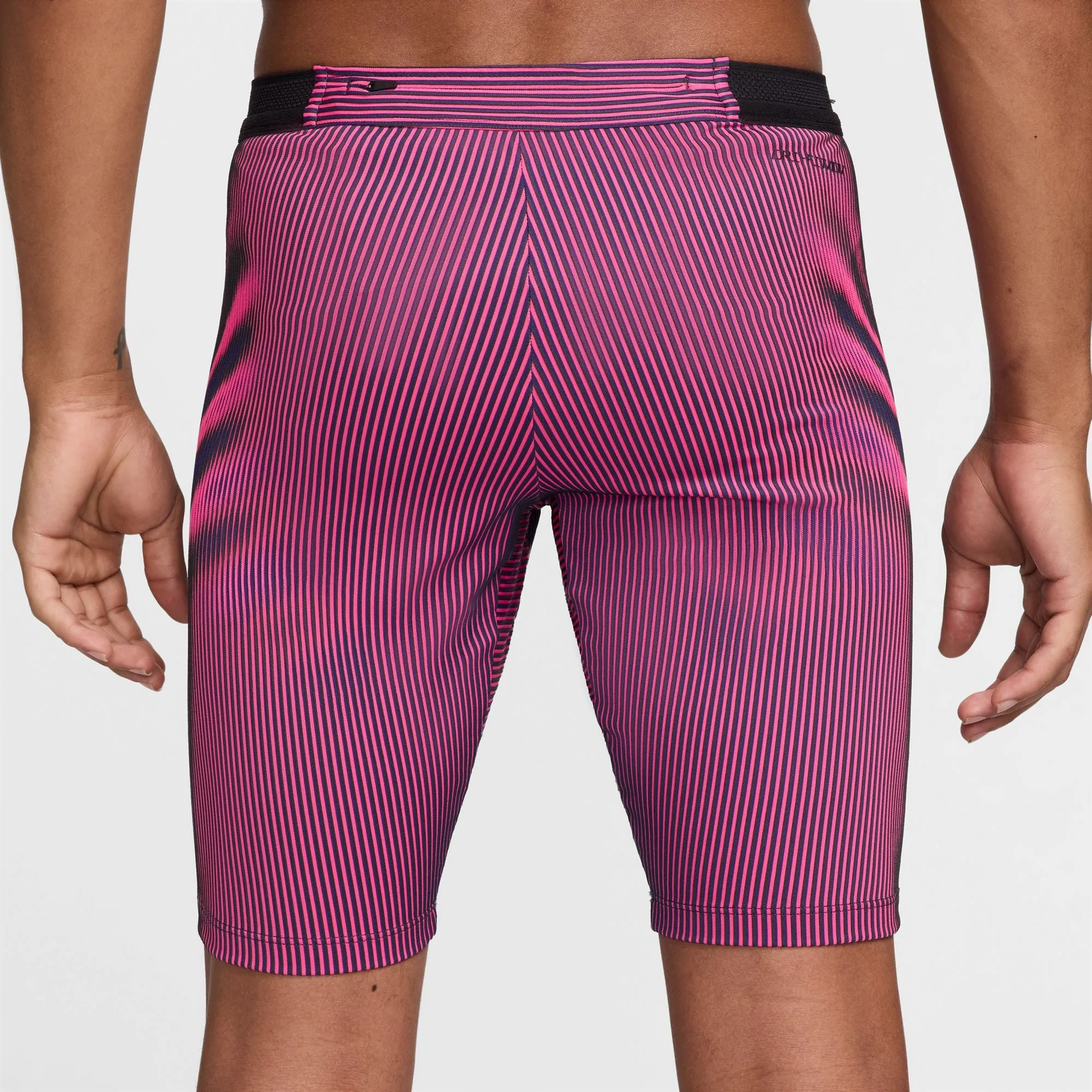 Nike Men's Dri-FIT AeroSwift ADV Half Tights Anthracite / Hyper Pink / Court Purple / Black