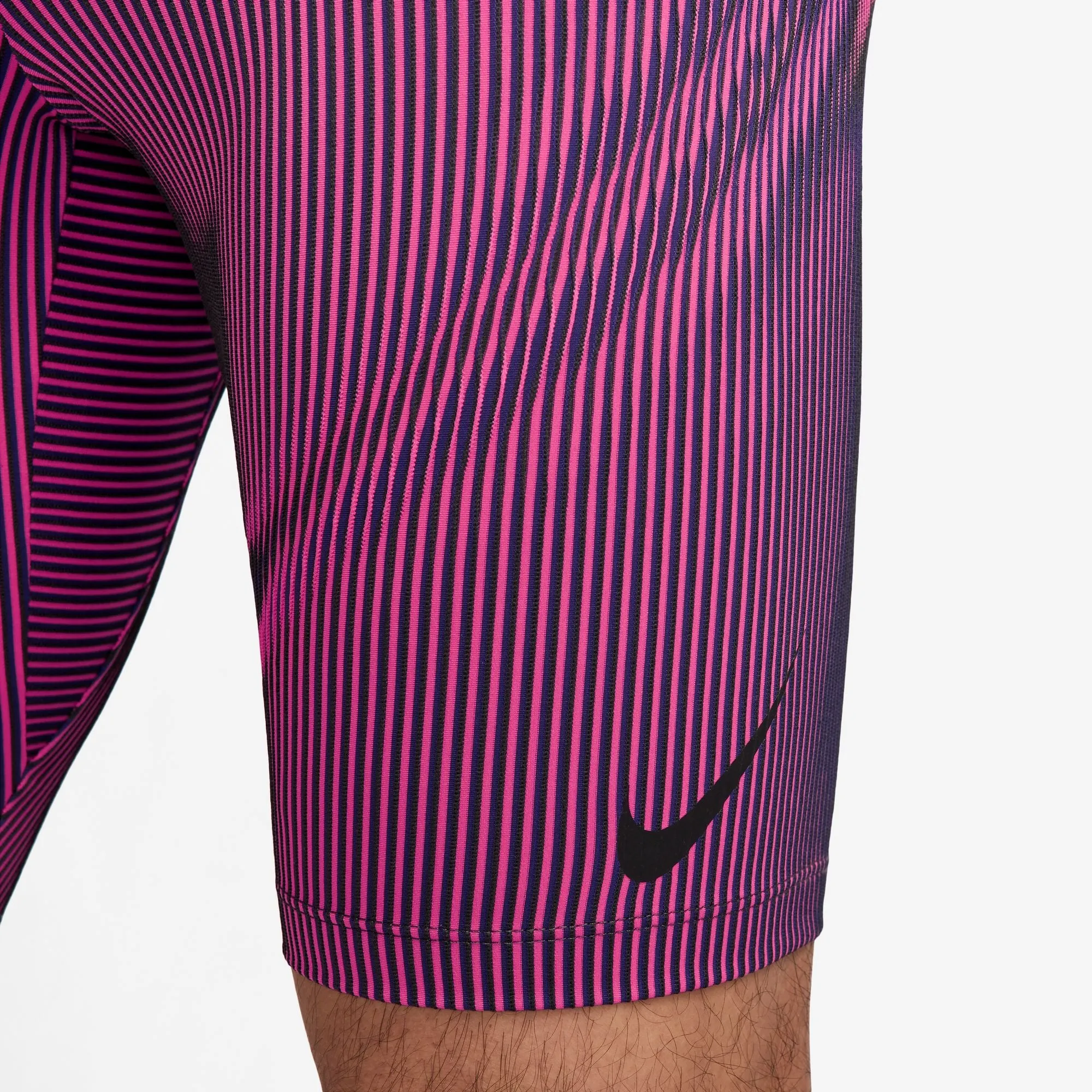 Nike Men's Dri-FIT AeroSwift ADV Half Tights Anthracite / Hyper Pink / Court Purple / Black