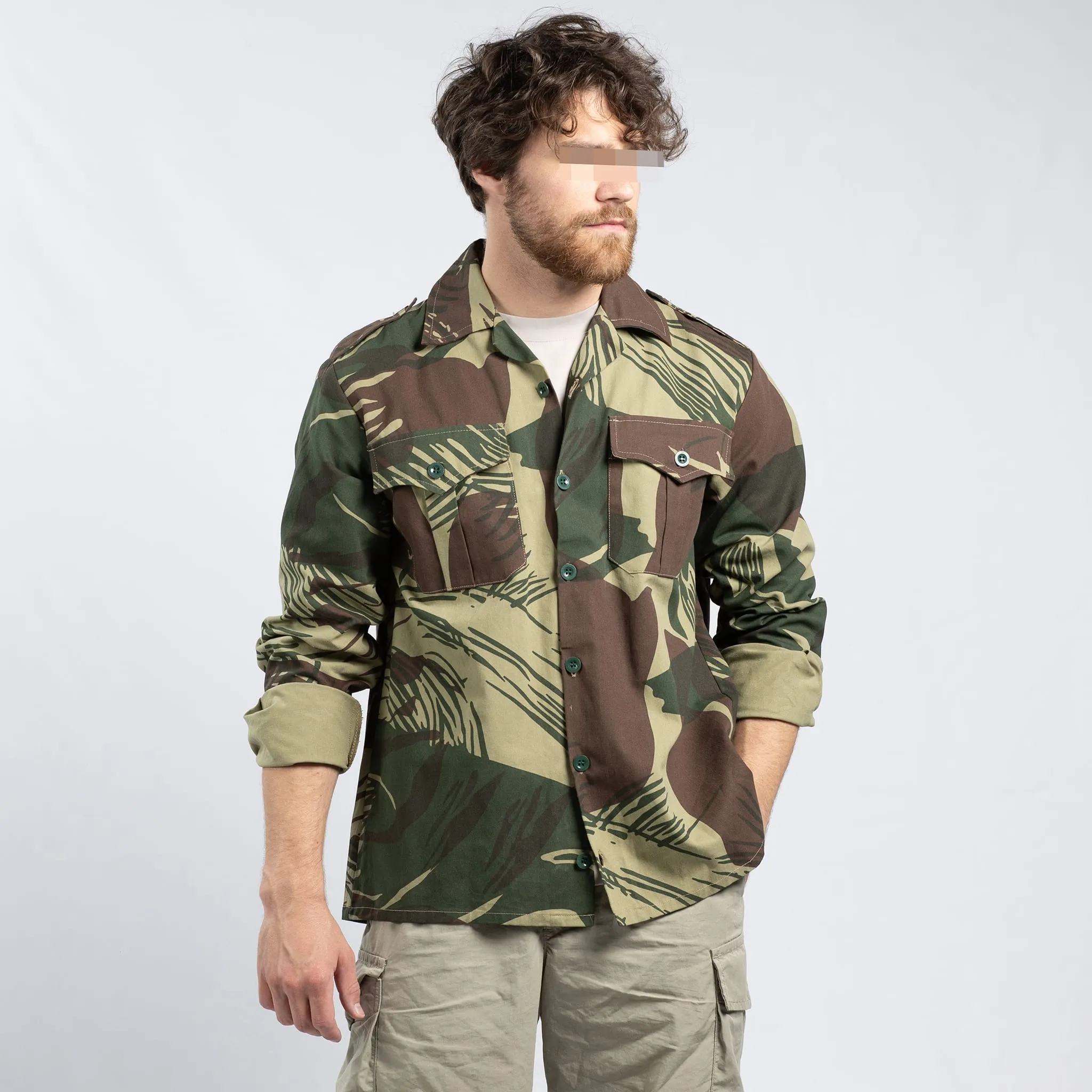 North Equipment Rhodesian Brushstroke Long Sleeve Field Shirt