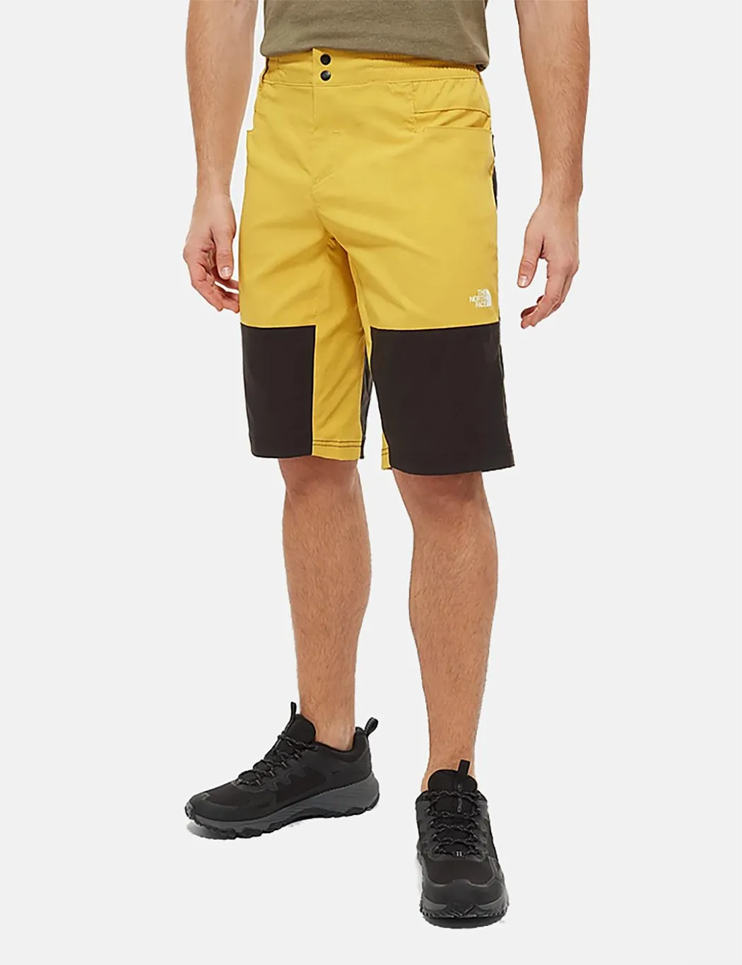 North Face Climb Shorts - Bamboo Yellow