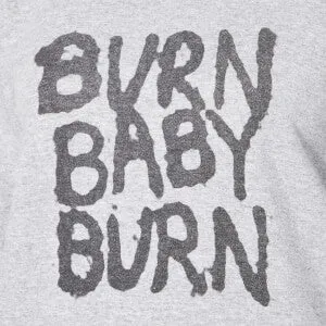 OBEY WAR PIG GRAVER BABY BURN CREW NECK