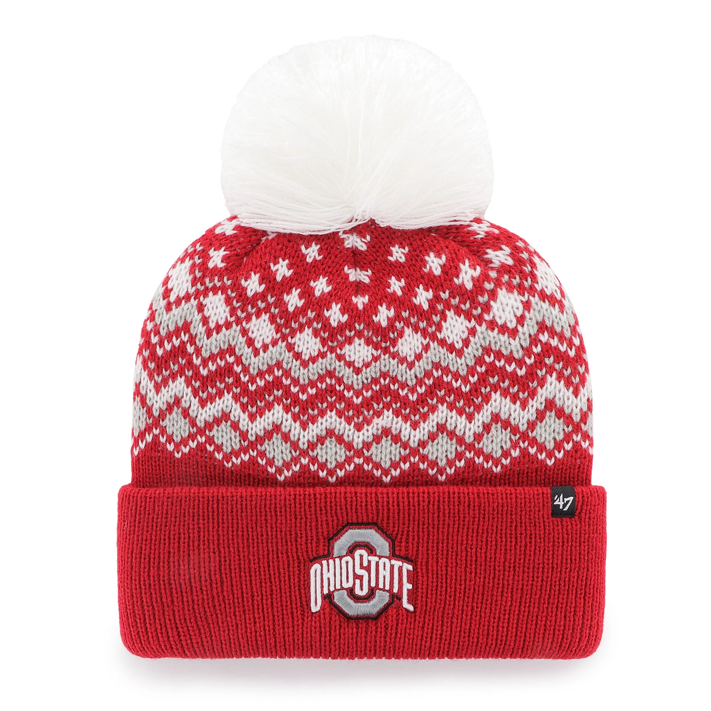 OHIO STATE BUCKEYES ELSA '47 CUFF KNIT WOMENS