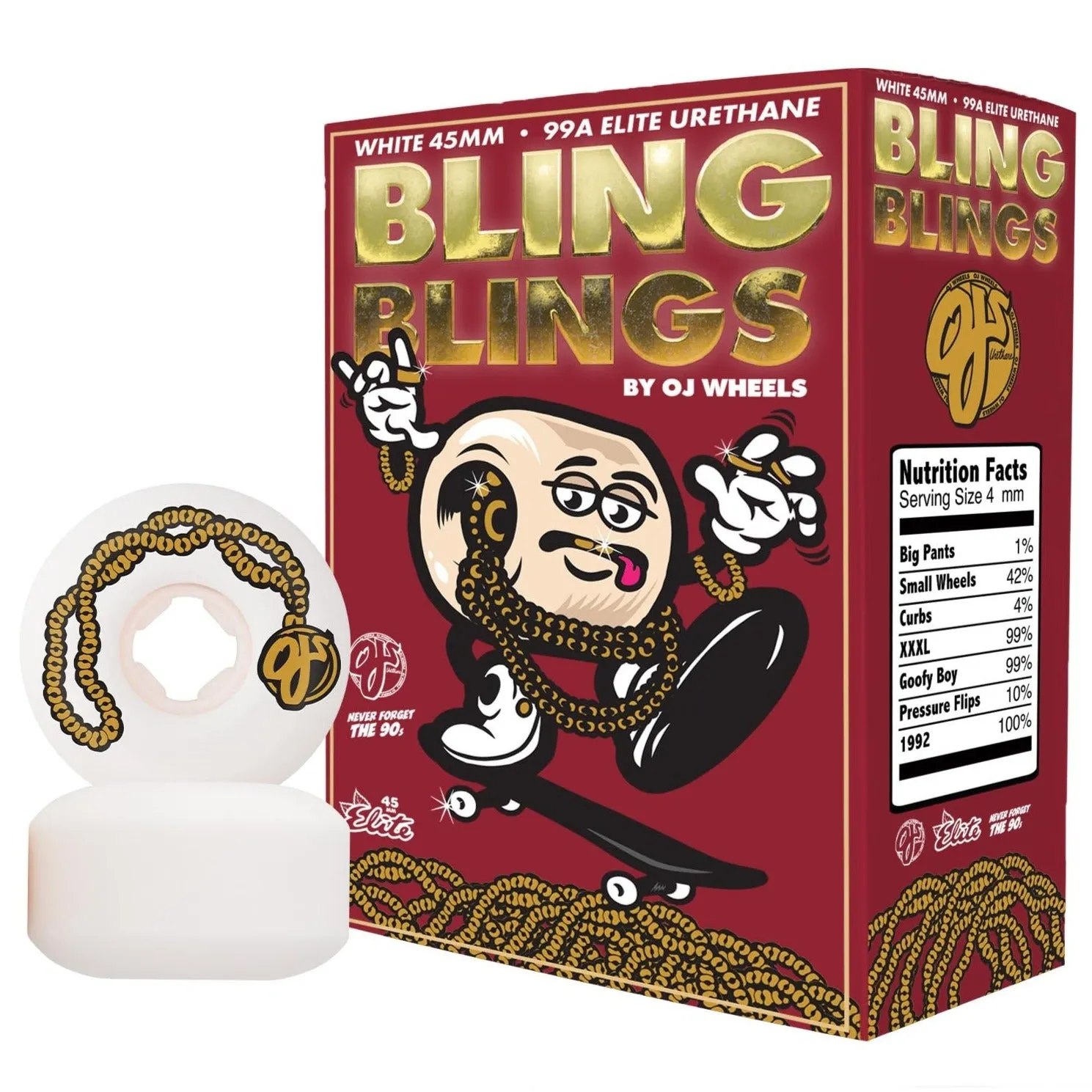 OJ Wheels Lil' Bling blings Mini Chubbies 45mm 99a