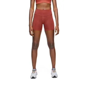 On Women's Performance Short Tights Ruby