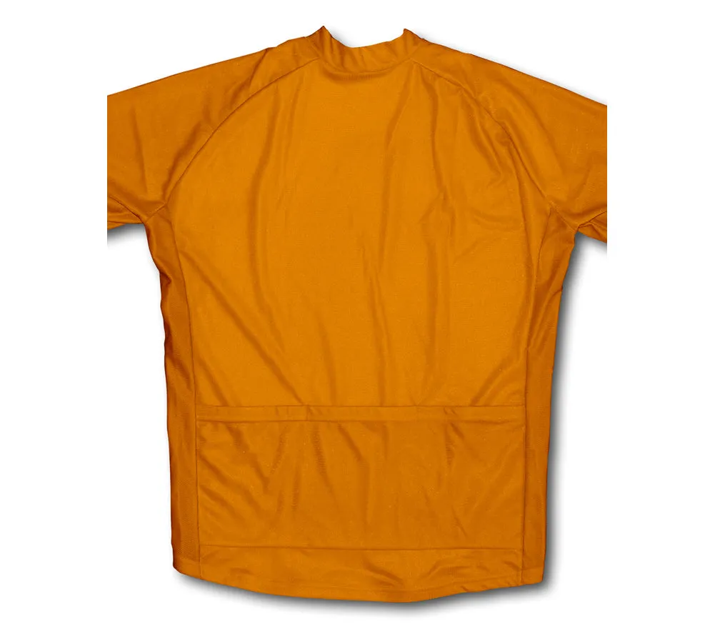 Orange Winter Thermal Cycling Jersey