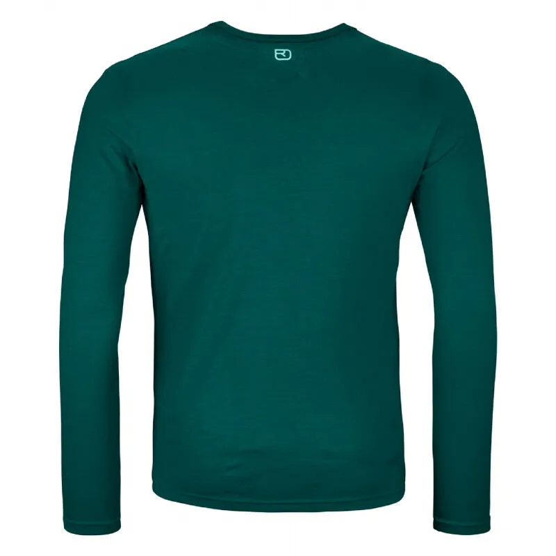 Ortovox  185 Merino Brand Outline LS - Intimo lana merinos - Uomo