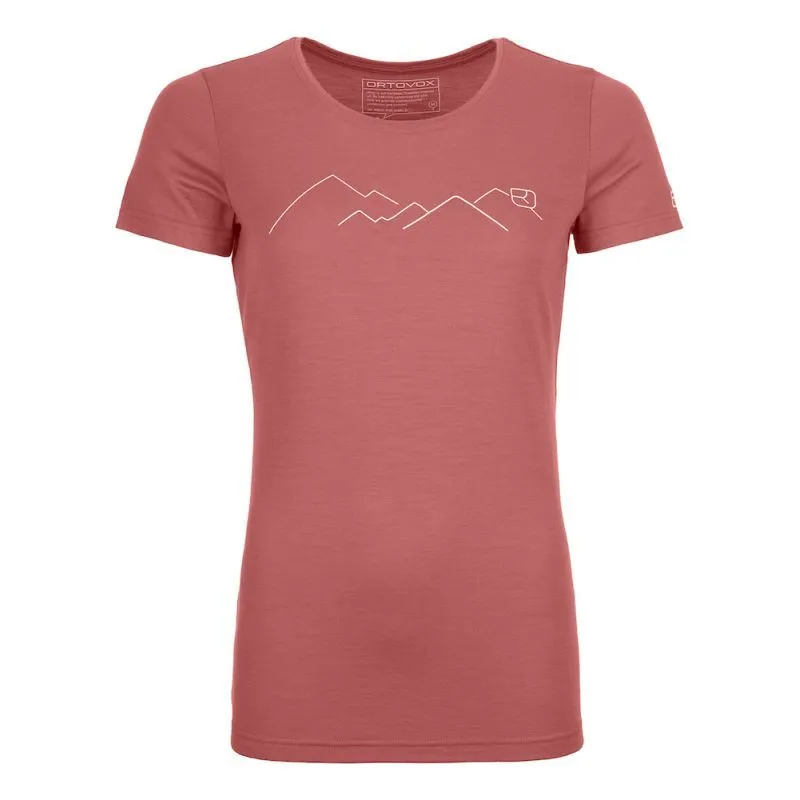 Ortovox  185 Merino Mountain TS - Maglietta lana merinos - Donna