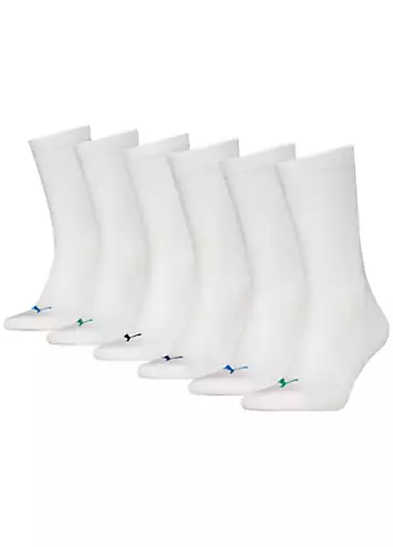 Pack of 6 Sports Socks by Puma | Look Again