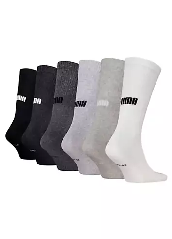 Pack of 6 Sports Socks by Puma | Look Again