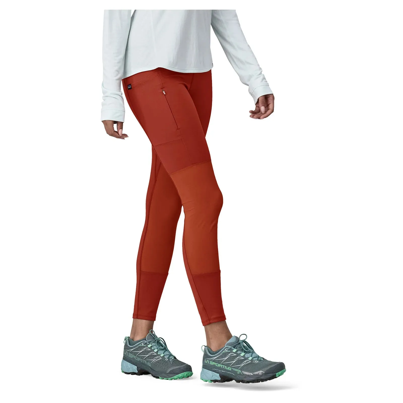 Patagonia Women's Pack Out Hike Tights - Mangrove Red