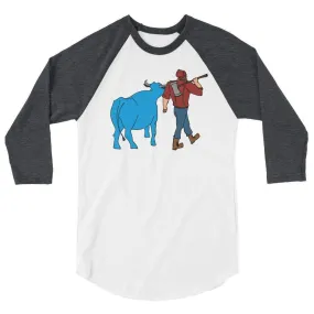 Paul Bunyan/Babe the Blue Ox Men's/Unisex Raglan