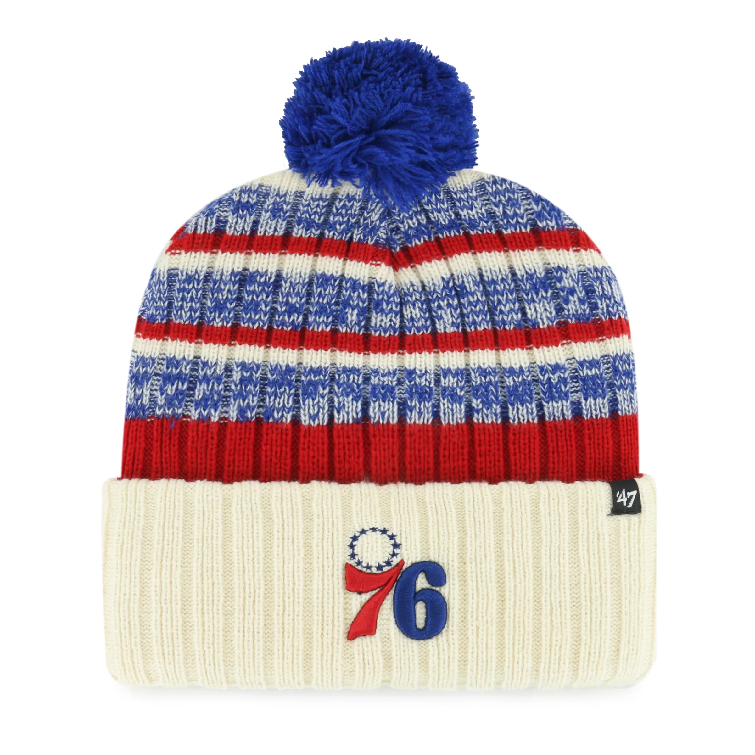 PHILADELPHIA 76ERS TAVERN '47 CUFF KNIT