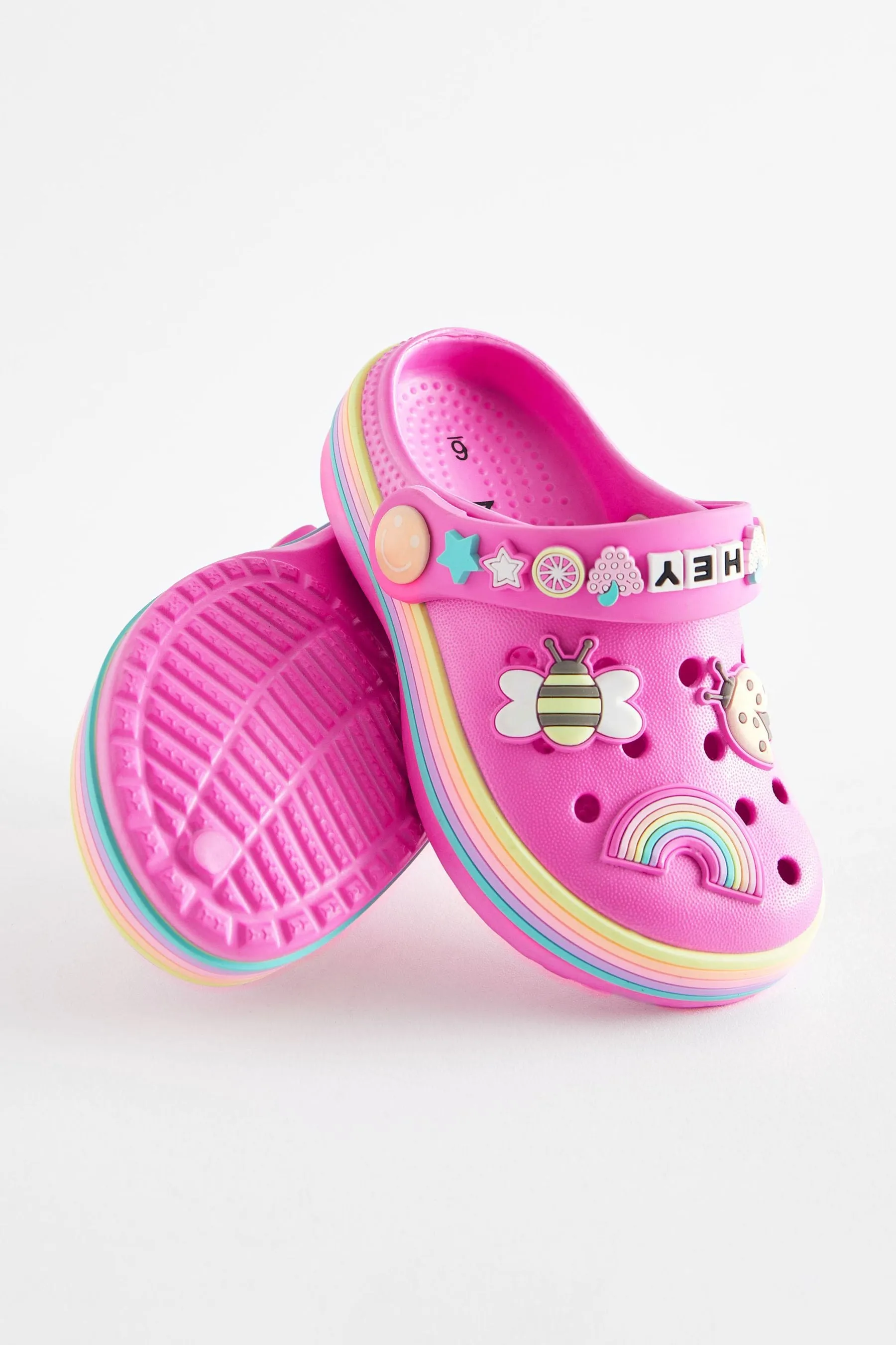 Pink Character Clogs