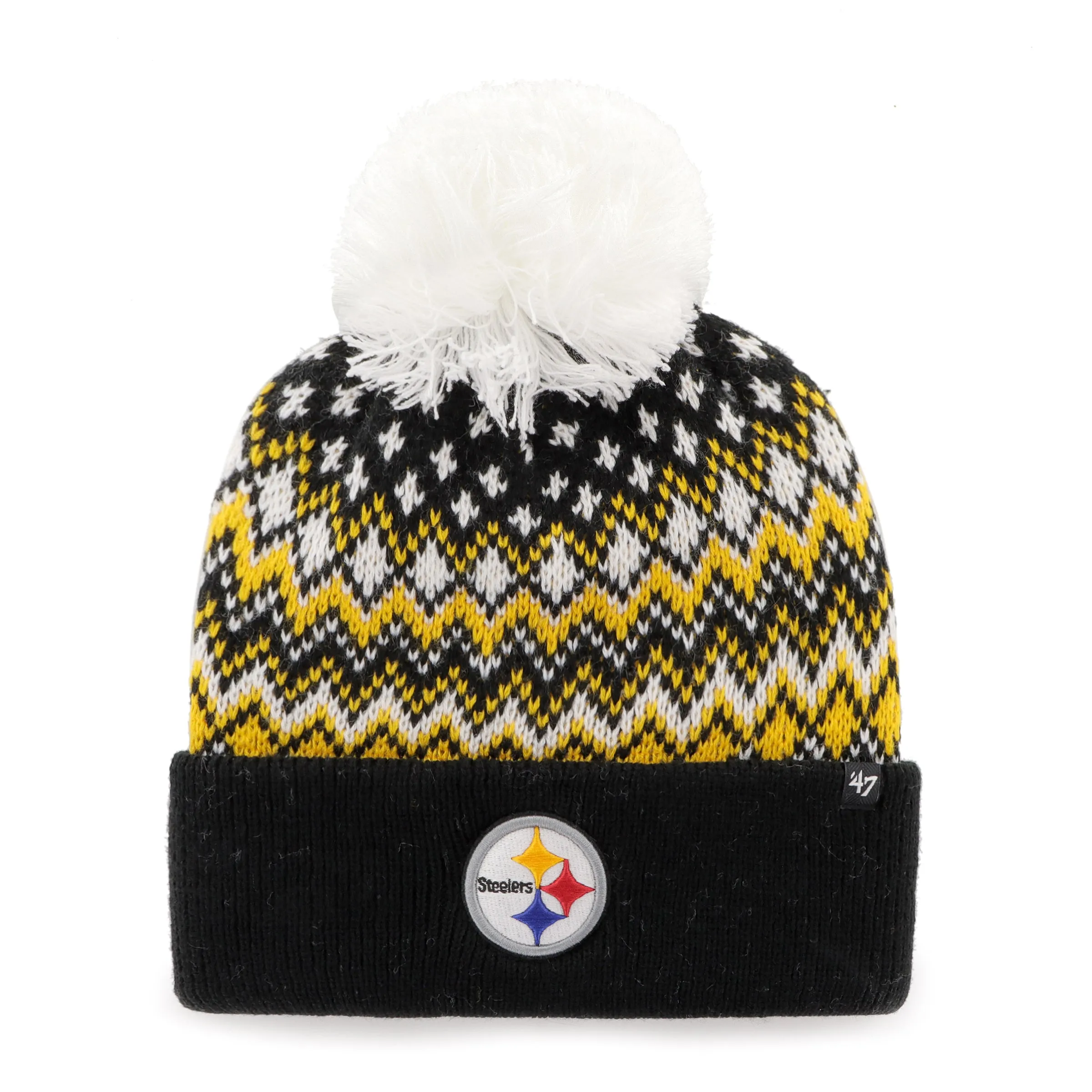 PITTSBURGH STEELERS ELSA '47 CUFF KNIT WOMENS