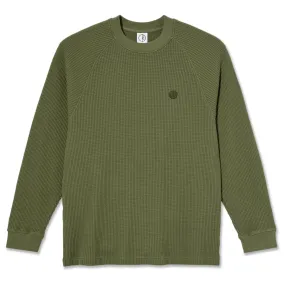 Polar Skate Co. Dan LS Knit Tee Army