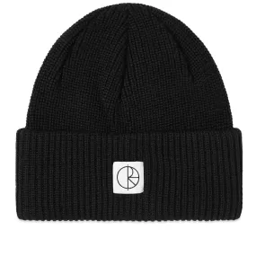 Polar Skate Co. Double Fold Merino BeanieBlack