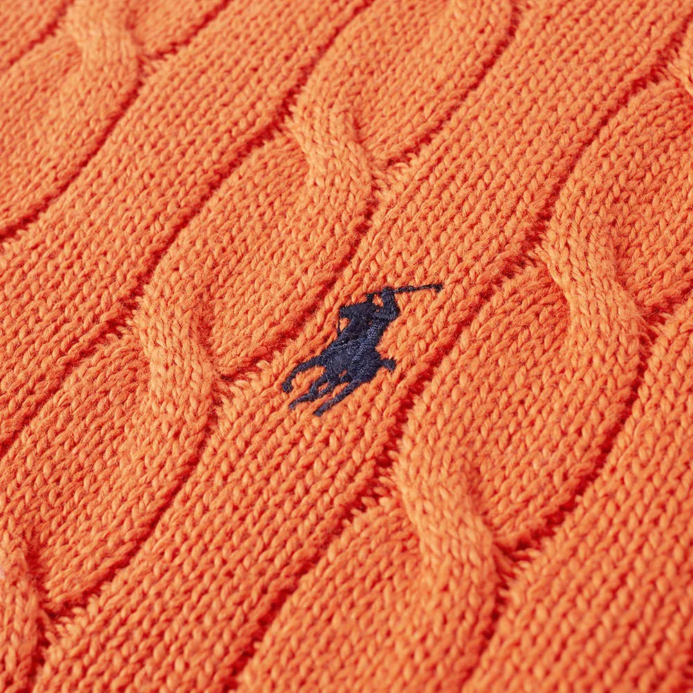 Polo Ralph Lauren Cable Crew KnitOrange