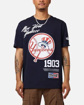 Pro Standard New York Yankees Fast Lane SJ T-Shirt Midnight Navy