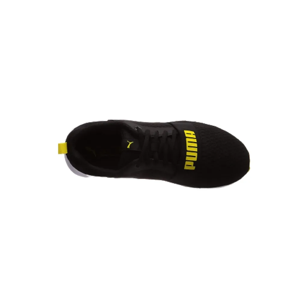 PUMA 366970-05 MEN'S SPORT SHOE BLACK/YELLOW