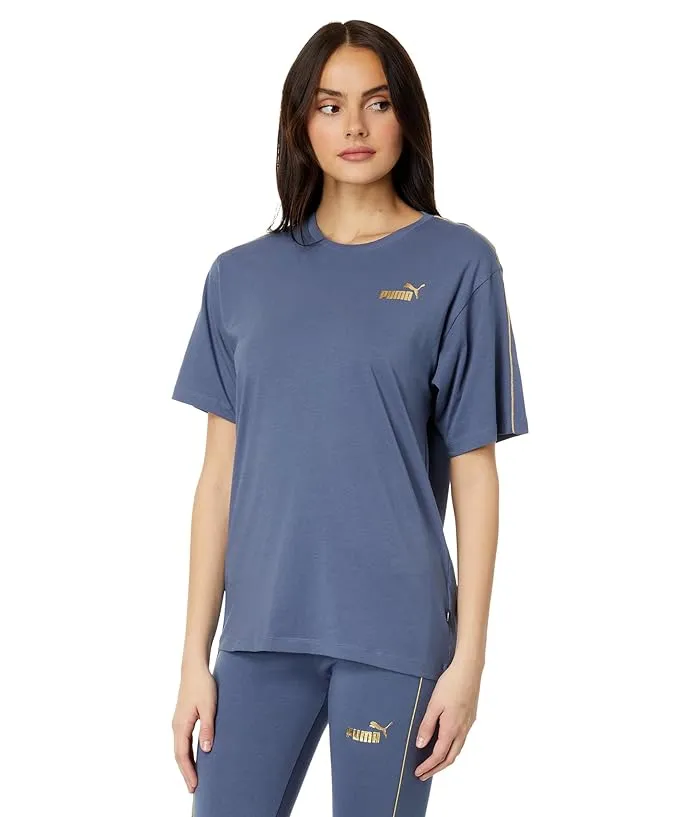 PUMA Essentials+ Minimal Gold Short Sleeve Tee Women's